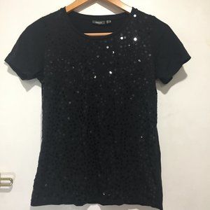 MEXX LIGHTWIGHT SEQUIN TEES SIZE M